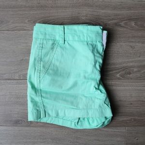 J. Crew Green Shorts Size 2